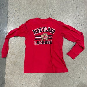 University Of Maryland Under Armour Long Sleeve Shirt | Med (New)