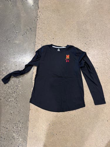 University Of Maryland Under Armour Long Sleeve Shirt | Large (New)