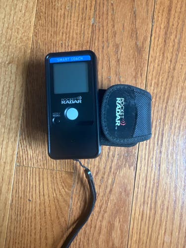 Smart Coach Pocket Radar used twice.