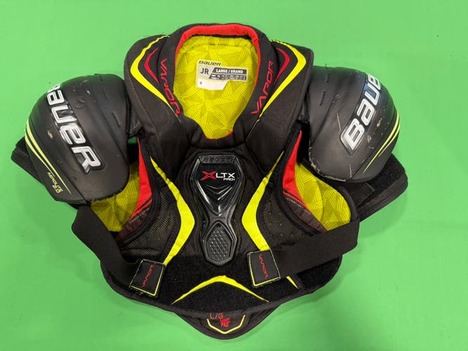 Large Junior Bauer Vapor Xltx Pro+ Shoulder Pads (Used)