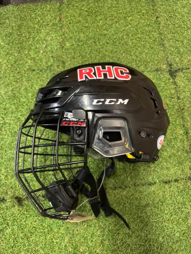Black Medium CCM Tacks 210 Helmet (Used)