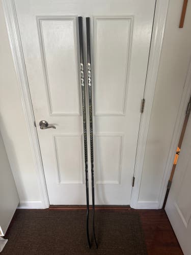 Senior CCM Super Tacks AS-V Pro Right Handed Hockey Stick P88M 95 Flex Pro Stock 2 pack (Used)