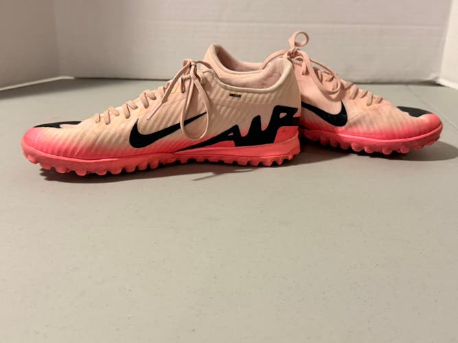 Pink Men's Size M 8.0 (W 9.0) Nike Air Zoom T90 Supremacy Turf Cleats Cleats (Used)