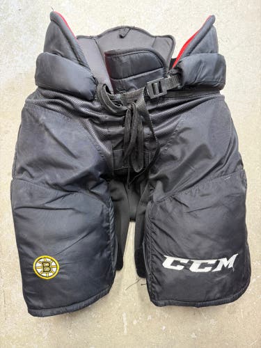NHL Boston Bruins Large CCM Pro Stock HP35 Hockey Pants (Used)