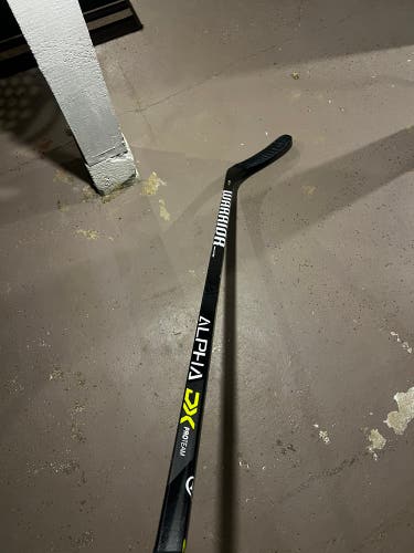 Senior Warrior Alpha DX Right Handed Hockey Stick W71 85 Flex (Used)
