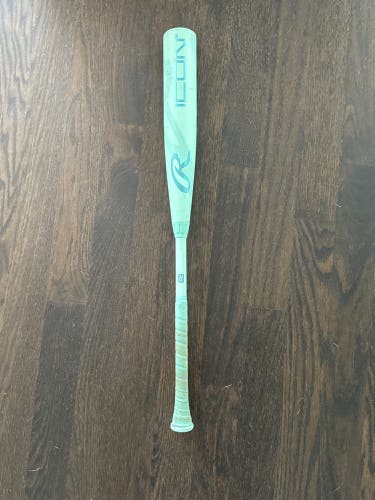 2026 Rawlings Icon Composite BBCOR Certified Bat (-3) 28 oz 31" (Used)