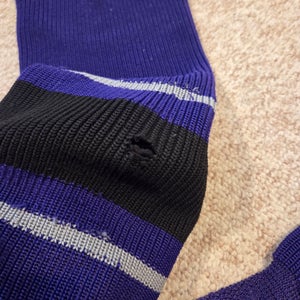 LA Kings Purple Senior Large Knit Socks
