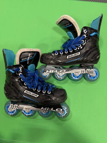 Junior Bauer RSX Inline Skates Regular Width Size 5 (Used)
