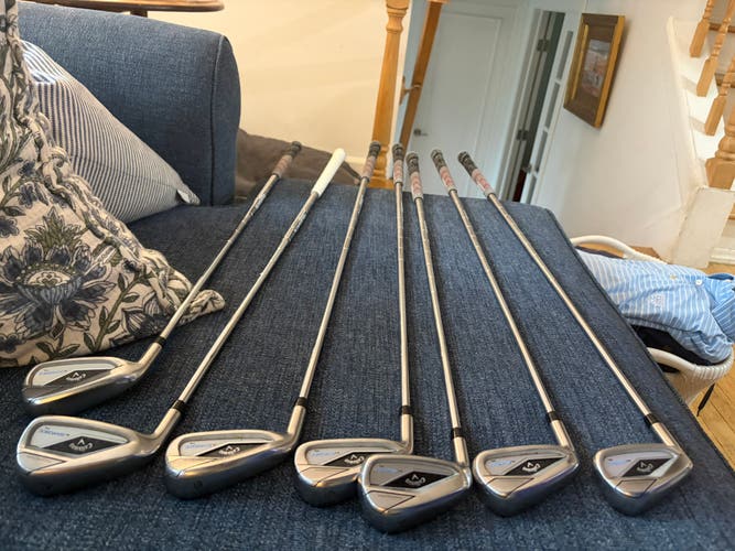 Callaway Paradym Ai Smoke HL Left Hand Iron Set (Used)