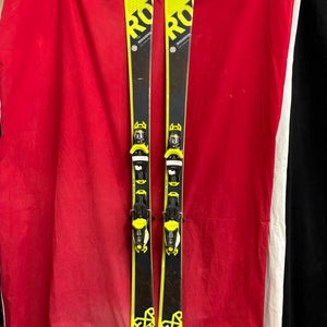 Skis: Rossignol 170 cm All Mountain Skis With Bindings (Used)