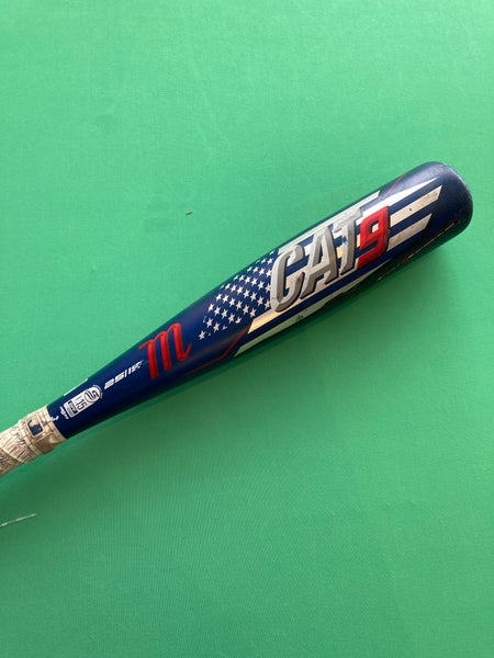 2021 Marucci CAT9 Pastime Alloy Bat USSSA Certified (-10) 15 oz 25" (Used)