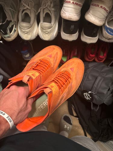 Adidas Orange Baseball Cleats (13)