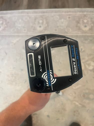Men's Odyssey AI-one Square 2 Square jailbird Mallet Left Hand Putter 33.5" (Used)
