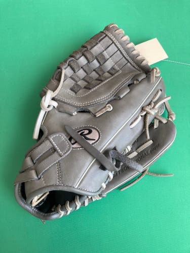 Rawlings Gg elite RH Softball Glove Gray 12"