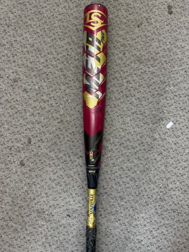 Louisville Slugger Meta Power BBCOR Certified Bat (-3) 30 oz 33" (Used)