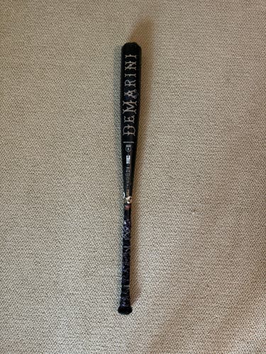 2025 DeMarini The Goods One Piece Alloy BBCOR Certified Bat (-3) 33.5" 30.5oz (Used)