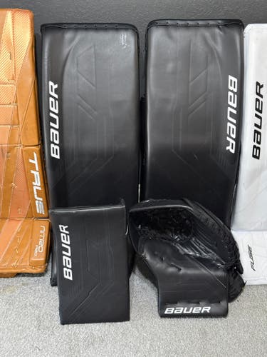 USED Bauer Fuse Regular Goalie Full Set - Black
