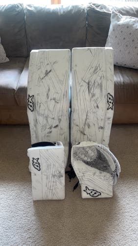 35" 2025 Brian's Iconik Regular Goalie Full Set (Used)