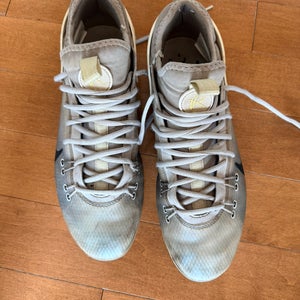 Men's Size M 10.5 (W 11.5) Adult Nike Huarache 9 Elite Low (Used)