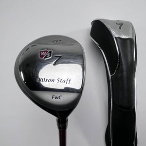 Wilson Staff FWC 7 Fairway Wood 21* Grafalloy Nano Tech Regular RH HC