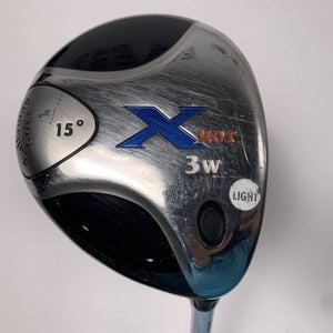 Callaway X Hot 2007 3 Fairway Wood 15* Fujikura Banzai 65g Senior RH