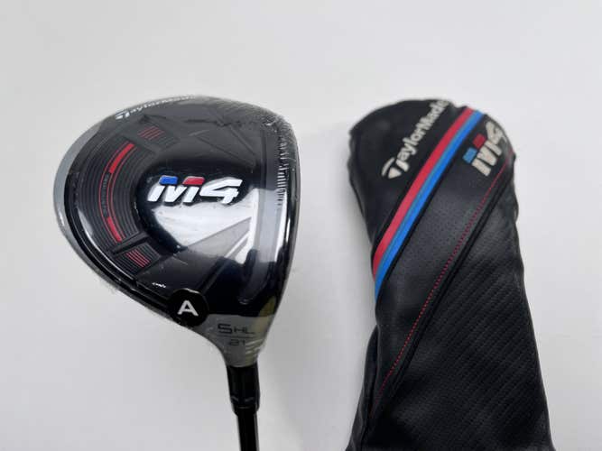 TaylorMade M4 5 HL Fairway Wood 21* Fujikura Atmos Senior Graphite RH HC NEW