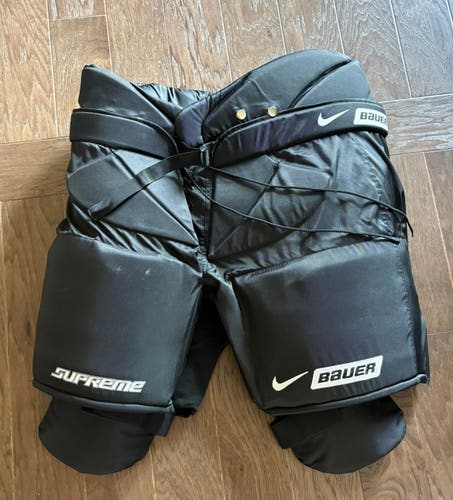 Senior XL Nike Bauer Supreme Hockey Goalie Pants