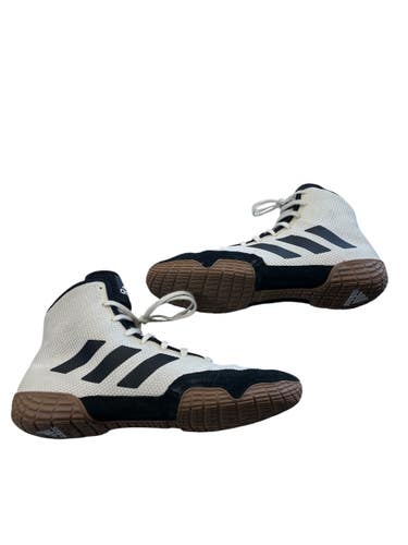 Used Adidas Wrestling Shoes White Senior 9.5 11873-C000245281