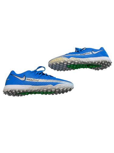 Used Nike PHANTOM GT Soccer Turf Shoes Carolina Blue Senior 9.5 11873-C000245285