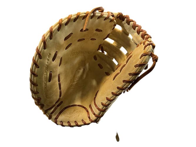 Used Rawlings PRO PREFFERED BB/SB Glove LH Throw Tan 12 1/4" 11873-S000245227