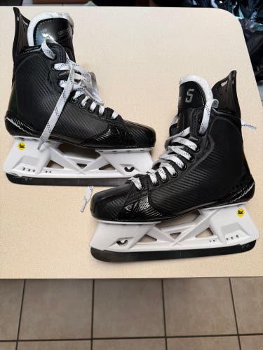 2024 Green Bauer Supreme Shadow Hockey Skates 7 (New)