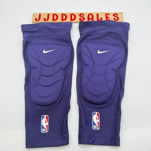 Nike Pro NBA Hyperstrong Padded Knee Sleeves LA Lakers Purple Men’s Sz L/XL NEW

New Without Tags