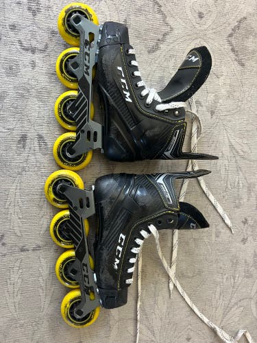 CCM Super Tacks 9350 Inline Skates Size 2 (Used)