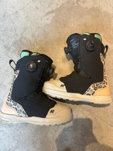 Men's K2 Boundary BOA Snowboard Boots | Size 8 (Used)