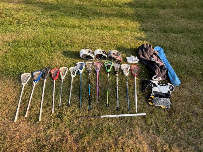 Lacrosse Huge Bundle of Gear! First person takes all!