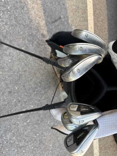 2022 Callaway Rogue ST Max Left Hand Iron Set Regular Flex (Used) 5-PW, AW