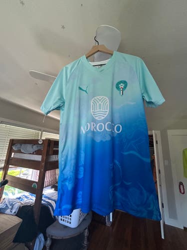 Blue Medium Adidas Morocco Jersey (Used)