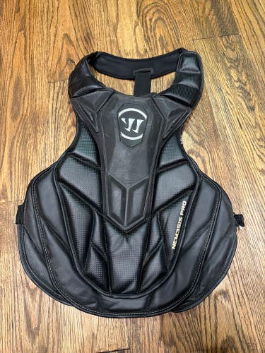 Large Warrior Nemesis Pro Goalie Chest Pads (Used)