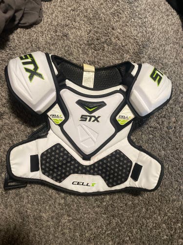 Large Youth STX Cell V Shoulder Pads (Used)