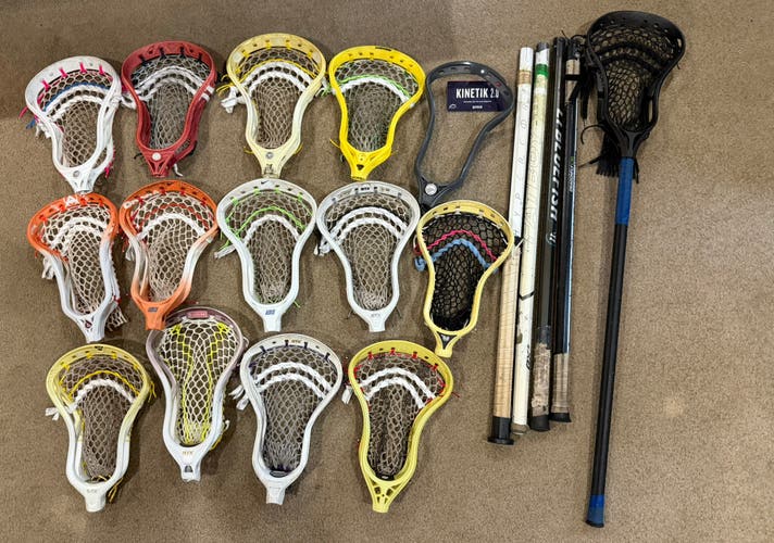 Lacrosse CHEAP Build Your Own Stick! Custom dyed heads and more! Message to get started today!