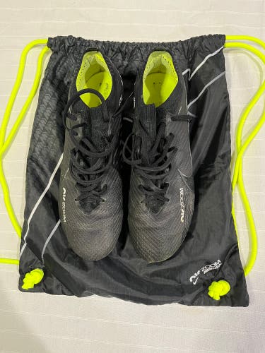 Black Men's Size M 9.5 (W 10.5) Nike Mercurial Vapor Molded Cleats Cleats (Used)