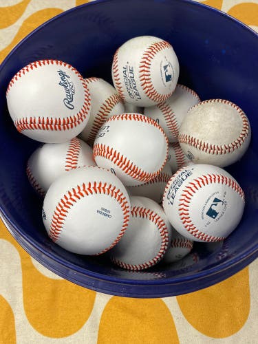 Rawlings Official Major League Baseballs 24 Pack (2 Dozen) (Used)
