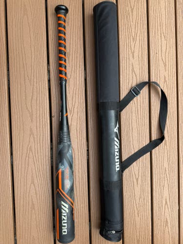 2016 Mizuno Maxcor Hybrid BBCOR Certified Bat (-3) 30 oz 33" (Used) WITH hard protective case