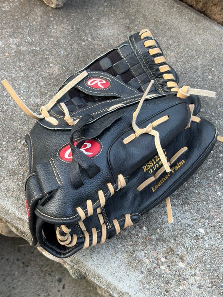 2025 Rawlings RSB Zero Shock RH Softball/Baseball Glove 12.5" RSS125C, Lightly used, broken in
