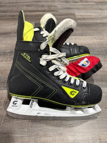 Black/Yellow Graf G735 Overload Hockey Skates 8