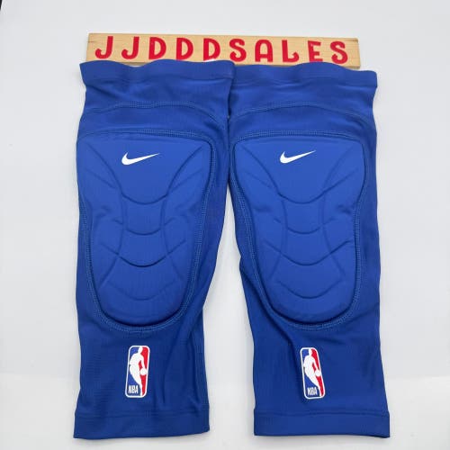 Nike Pro NBA Hyperstrong Padded Knee Sleeves Blue Pistons Men’s Sz 2XL/3XL NEW

New Without Tags