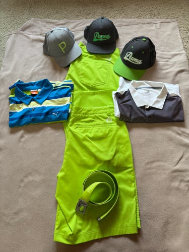 Green XXL Men's Puma Shirt (Used)