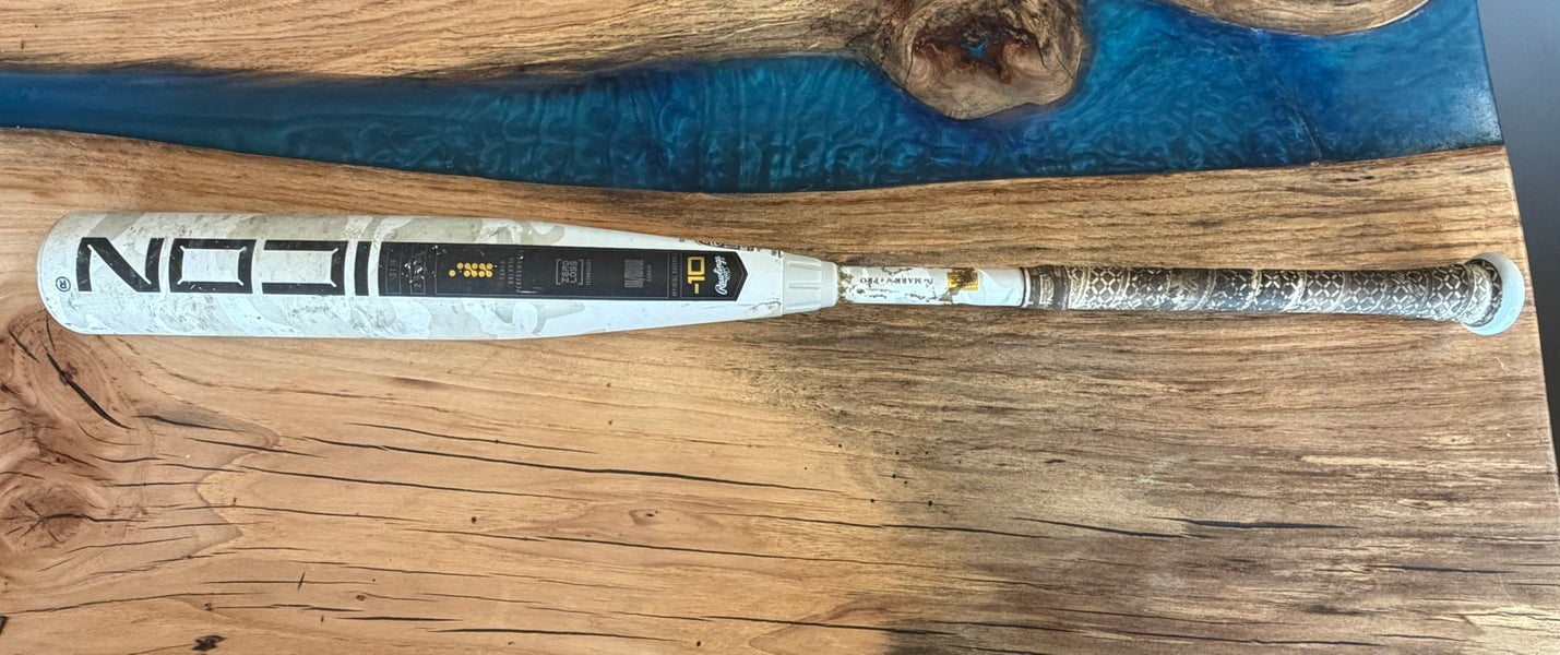 2025 Rawlings Icon Composite USSSA Certified Bat (-10) 21 oz 31" (Used)