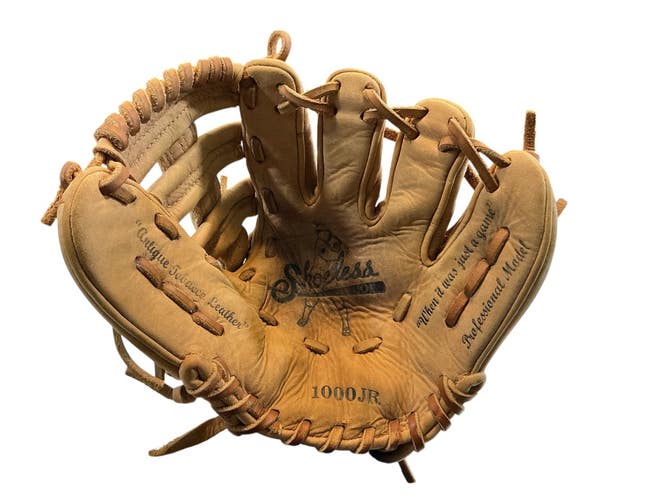 Used SHOELESS JOE 1000 JR BB/SB Glove RH Throw Brown 10" 11873-S000244715