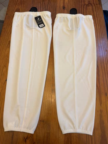 White Senior XL Champro Socks (New)